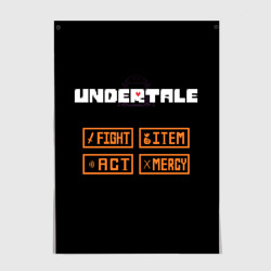 Постер Undertale