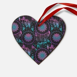 Деревянная игрушка Сердце Ловцы снов