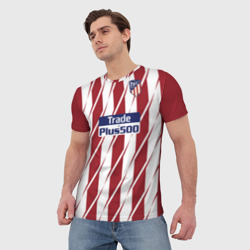Мужская футболка 3D Домашняя Атлетико 2018 - фото 2