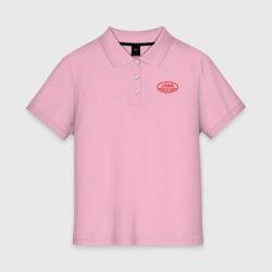 Женское поло хлопок Мотоцикл Jawa логотип