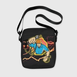 Сумка через плечо 3D Электрик