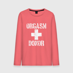 Мужской лонгслив хлопок Orgasm + donor