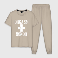 Мужская пижама хлопок Orgasm + donor