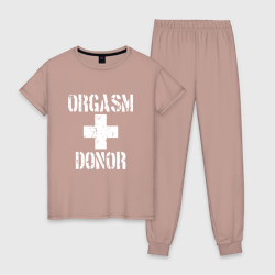 Женская пижама хлопок Orgasm + donor