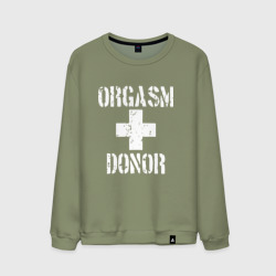 Мужской свитшот хлопок Orgasm + donor