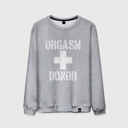 Мужской свитшот хлопок Orgasm + donor