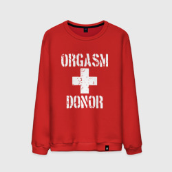 Мужской свитшот хлопок Orgasm + donor