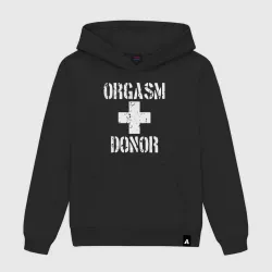 Мужская толстовка хлопок Orgasm + donor