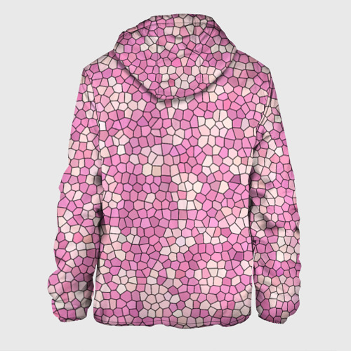 Мужская куртка 3D Pink mosaic, цвет 3D печать - фото 2