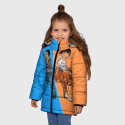Зимняя куртка для девочек 3D Half-Portal - фото 2
