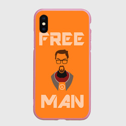 Чехол для iPhone XS Max матовый Half-Life