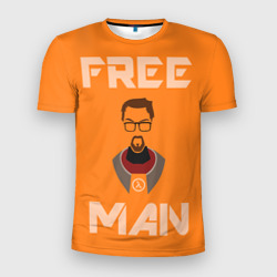 Мужская футболка 3D Slim Half-Life