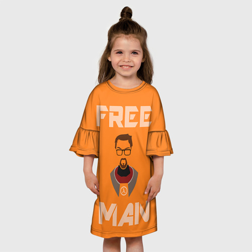 Детское платье 3D Half-Life Фото 01 Детское платье 3D Half-Life Фото 01