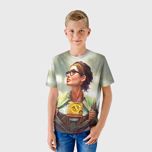 Детская футболка 3D Аликс Венс, цвет 3D печать - фото 3