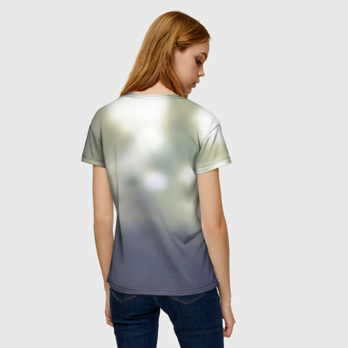 Женская футболка 3D с принтом Аликс Венс, вид сзади #2