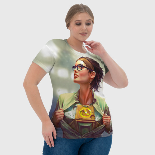 Женская футболка 3D с принтом Аликс Венс, фото #4