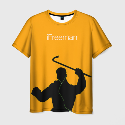 Мужская футболка 3D iFreeman Фото 01 Мужская футболка 3D iFreeman Фото 01