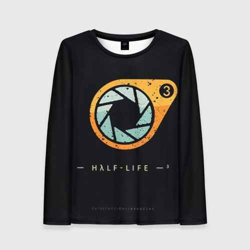 Женский лонгслив 3D Half-Life 3