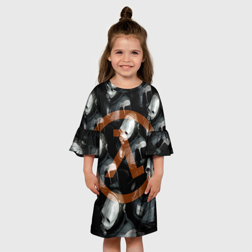 Детское платье 3D Альянс не дремлет, цвет 3D печать - фото 4