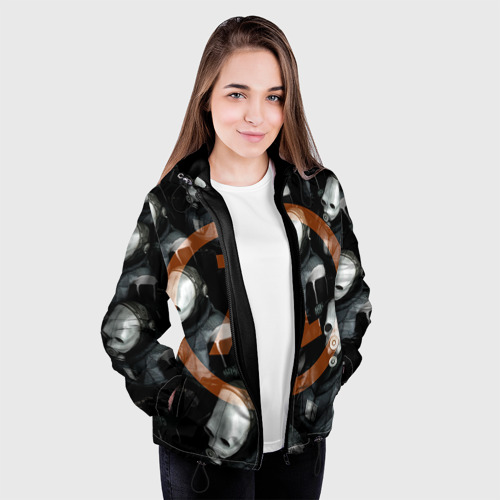 Женская куртка 3D Альянс не дремлет, цвет черный - фото 4