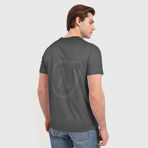 Мужская футболка 3D Half-Life, цвет 3D печать - фото 4