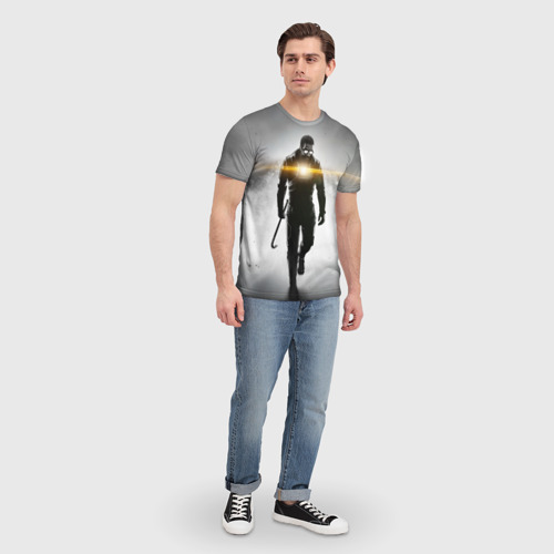 Мужская футболка 3D Half-Life, цвет 3D печать - фото 5