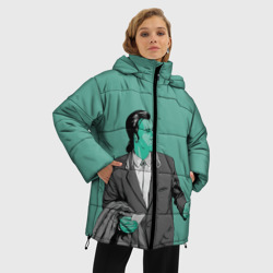 Женская зимняя куртка Oversize Недоумевающий Винсент - фото 2