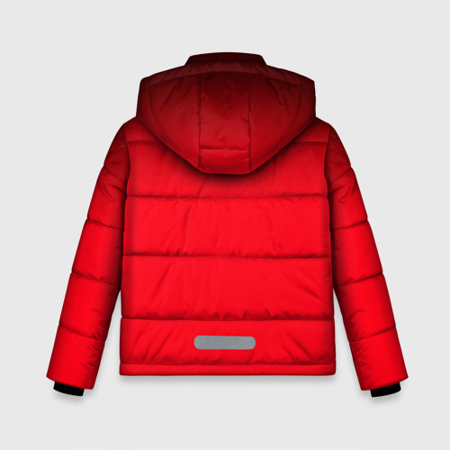 Зимняя куртка для мальчиков 3D с принтом Кукрыниксы 7, вид сзади #1