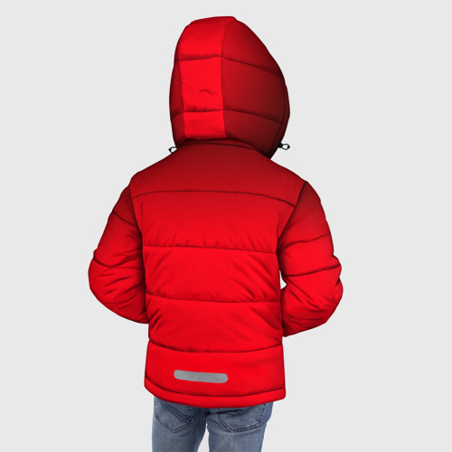 Зимняя куртка для мальчиков 3D с принтом Кукрыниксы 7, вид сзади #2