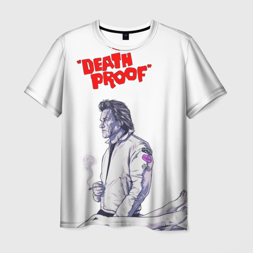 Мужская футболка 3D Death proof, цвет 3D печать