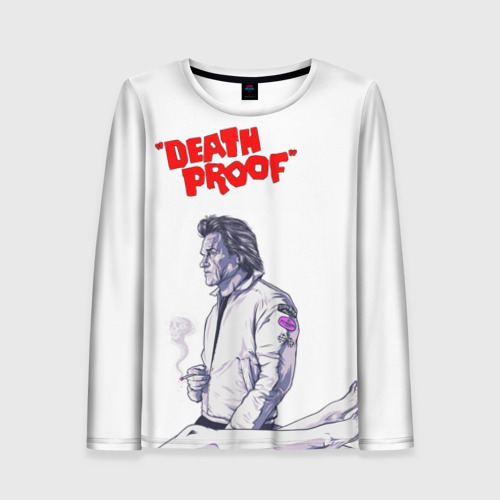 Женский лонгслив 3D Death proof, цвет 3D печать