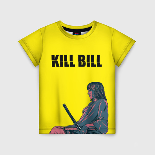 Детская футболка 3D Убить Билла, цвет 3D печать