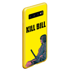 Чехол с принтом Убить Билла для любого человека, вид спереди №3. Цвет основы: желтый