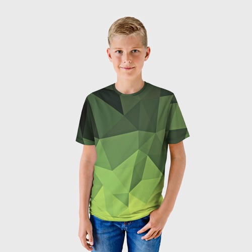 Детская футболка 3D Геометрия - фото 3