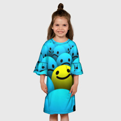 Детское платье 3D Сохраняй оптимизм - фото 2