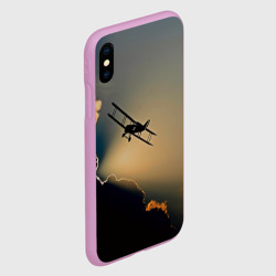 Чехол для iPhone XS Max матовый Покоритель небес - фото 2