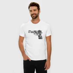 Мужская футболка хлопок Slim Pulp Fiction - фото 2