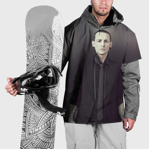Накидка на куртку 3D Честер Беннингтон, цвет 3D печать