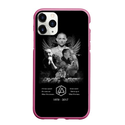 Чехол для iPhone 11 Pro Max матовый Chester Bennington