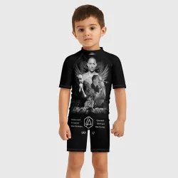 Детский купальный костюм 3D Chester Bennington - фото 2