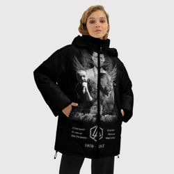 Женская зимняя куртка Oversize Chester Bennington - фото 2