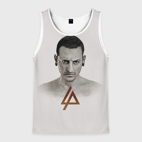 Мужская майка 3D Chester Bennington