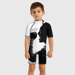 Детский купальный костюм 3D Chester Bennington - фото 2