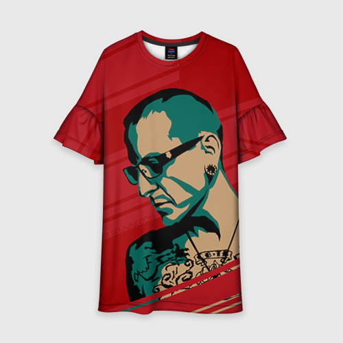 Детское платье 3D Chester Bennington