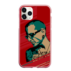 Чехол для iPhone 11 Pro Max матовый Chester Bennington