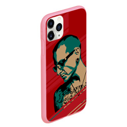 Чехол для iPhone 11 Pro Max матовый Chester Bennington - фото 2