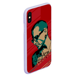 Чехол для iPhone XS Max матовый Chester Bennington - фото 2