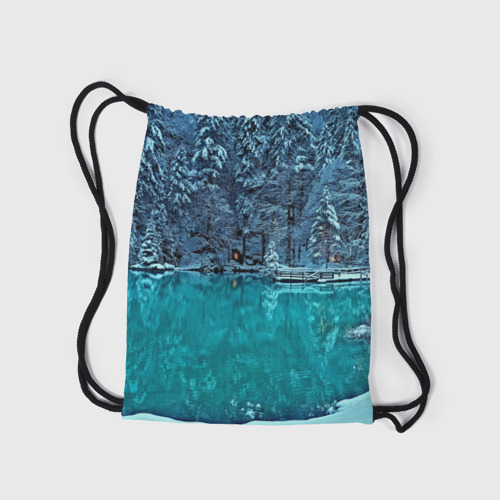 Рюкзак-мешок 3D Зимняя рыбалка - фото 7
