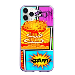 Чехол для iPhone 11 Pro матовый Pop Art