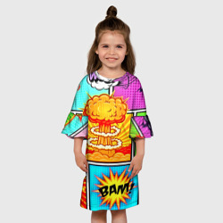 Детское платье 3D Pop Art - фото 2